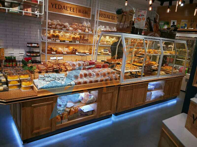 白色面包中岛柜