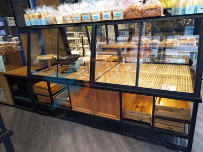 下铁柜上移门面包中岛柜