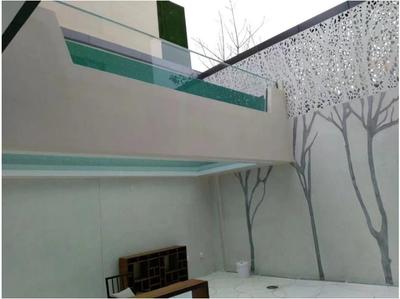 悬空亚克力游泳池