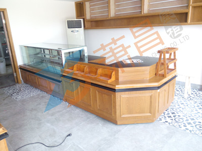 实木收银台