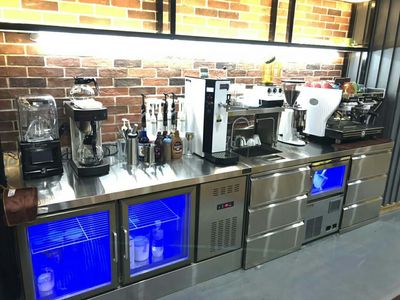 蓝光工作台冰箱