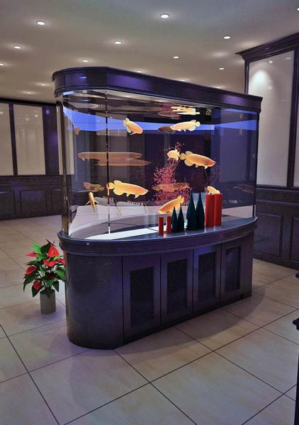 異形亞克力魚缸設計