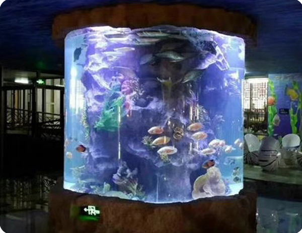 亞克力圓柱形魚缸